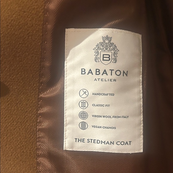 Babaton Stedman Coat - Brown - Picture 3 of 10